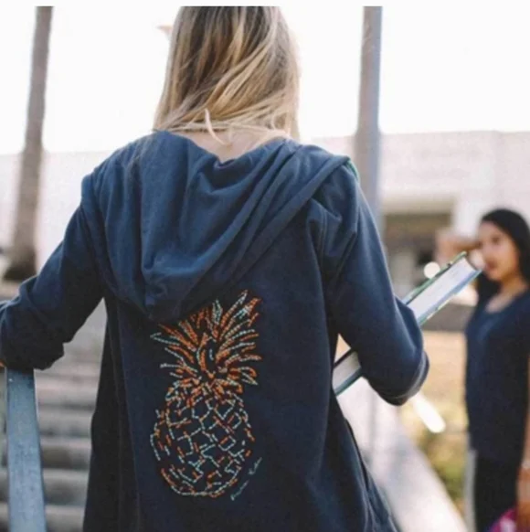 Pineapple Hoodie Pura Vida - Picture 3 of 7